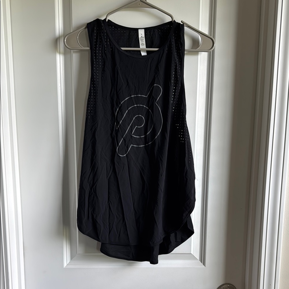 lululemon athletica Perforated Black Tank Top